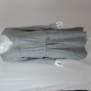 Soft Surroundings Grey Long Sleeve Lounge Dress
